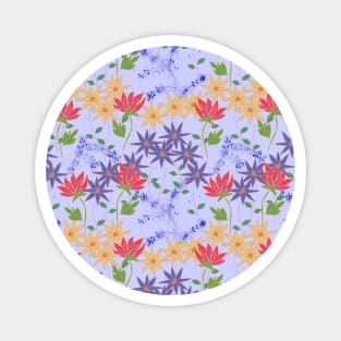 Wildflowers Pattern Magnet